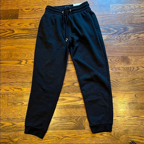 H& m  Black Jogger Pants - Picture 1 of 1